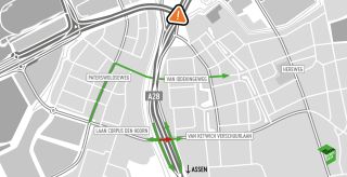 Van Ketwich Verschuurlaan in één richting dicht